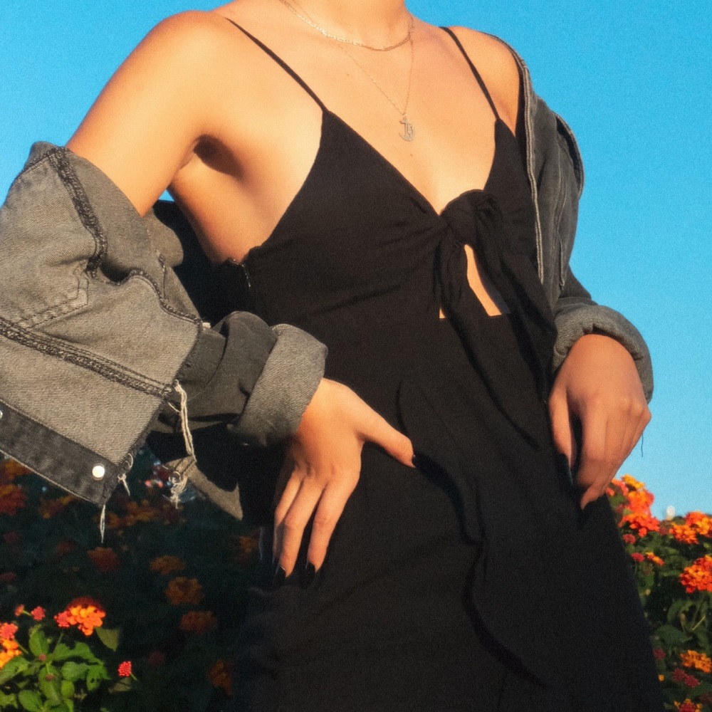 Mini Black Dress